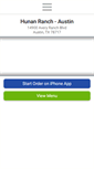 Mobile Screenshot of hunanranchaustin.com